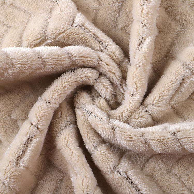 Jacquard flannel baršunasta tkanina